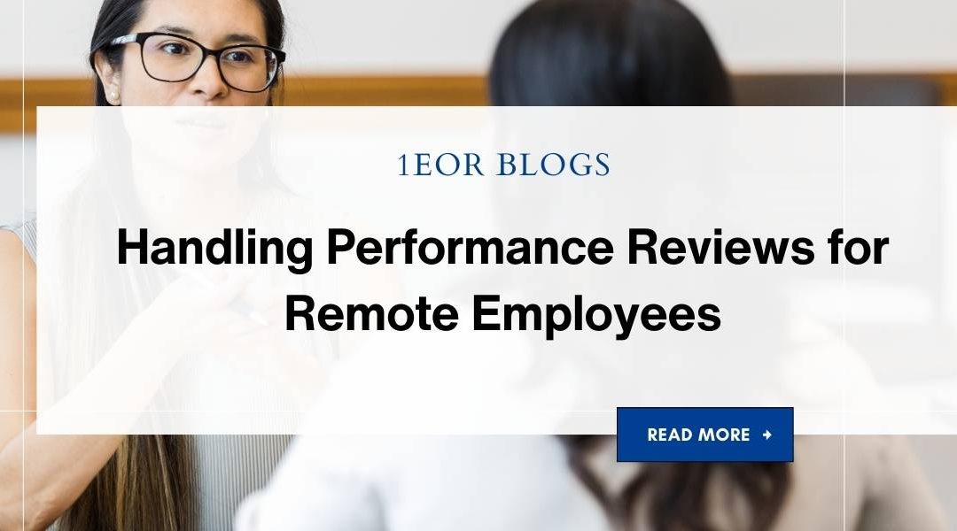 Handling Performance Reviews for Remote Employees
