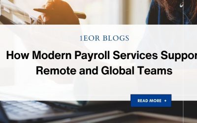 How Modern Payroll Services Support Remote and Global Teams